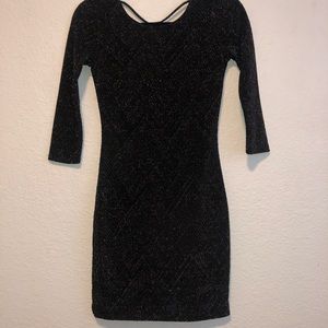 TRIXXI black sparkly event dress